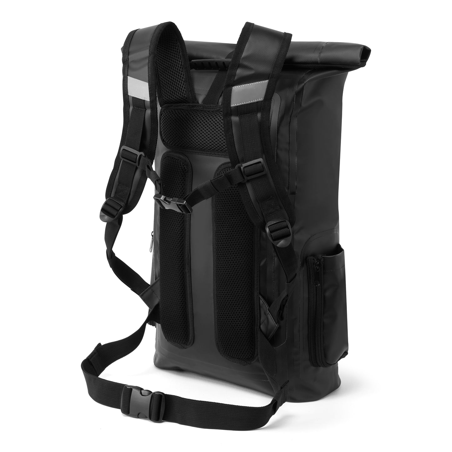 Ettore Echo Cycling Rucksack 100% Waterproof Dry Bag Roll Top - Black